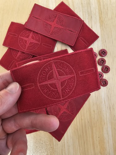 Stone island red - island, same