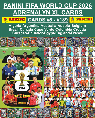 Panini adrenalyn world cup - panini,