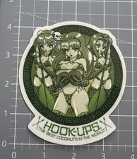 Hook Ups Sticker Very Rare NOS