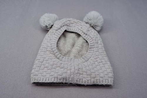 Grey knitted baby - knitted,