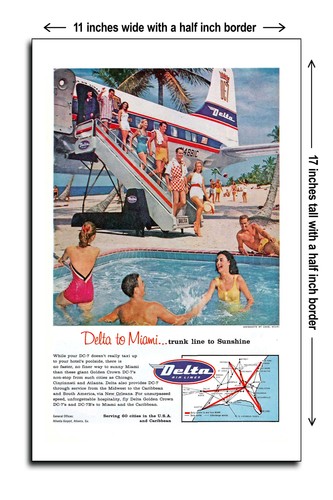 1958 fly miami - miami., trunk