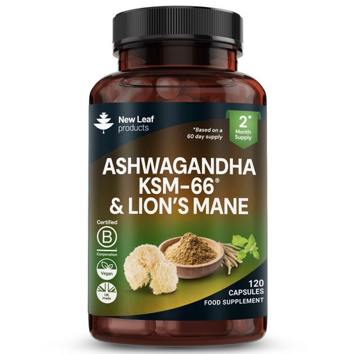 Ashwagandha ksm lions - &,