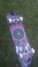 Carve Wicked Team Logo 8.5 x Fracture Skateboard Complete