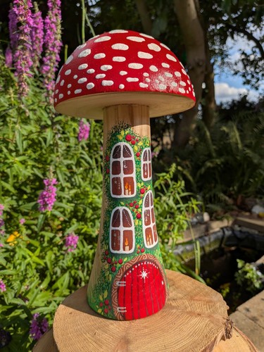 Large whimsical mushroom - large,
