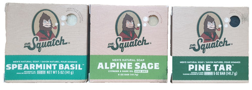 Squatch soap pine - pine, tar