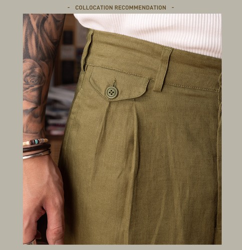 Red tornado men 1940s linen - tornado,