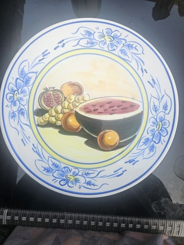Vintage hand painted spanish - vintage,