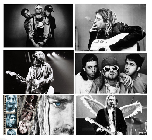 Nirvana poster reproduction - nirvana,