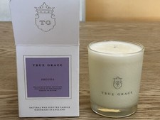 TRUE GRACE - FREESIA - NATURAL WAX CANDLE NEW - 190g