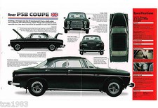 ROVER P5B Coupe SPEC SHEET /