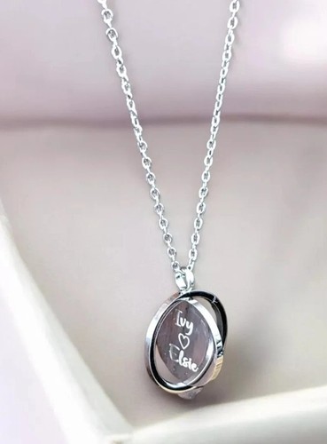 Silver coin engraved spinner - silver,
