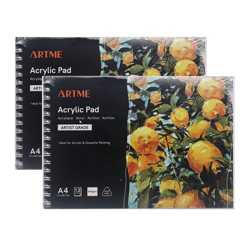 Artme acrylic pad - a4, (2pack)