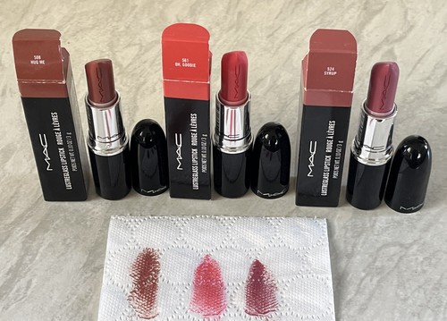 Mac lustreglass lipstick 3g - lustreglass, 3x