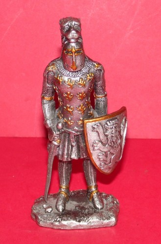 Veronese pewter knight with - pewter,