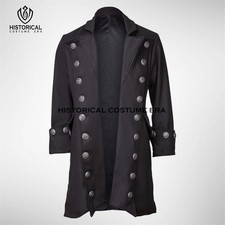 Black Wool Pirate Jacket |