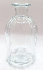 Clear Fluted Stem Vase Glass