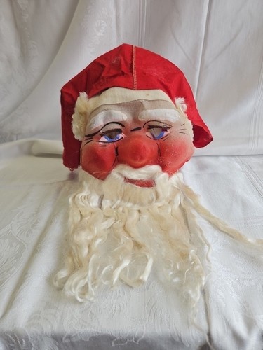 Vintage cheese cloth santa - cheese,