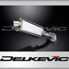 HONDA VFR750 1990-1993 225mm OVAL STAINLESS SILENCER EXHAUST KIT