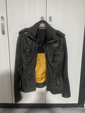 Superdry real leather jacket - superdry,