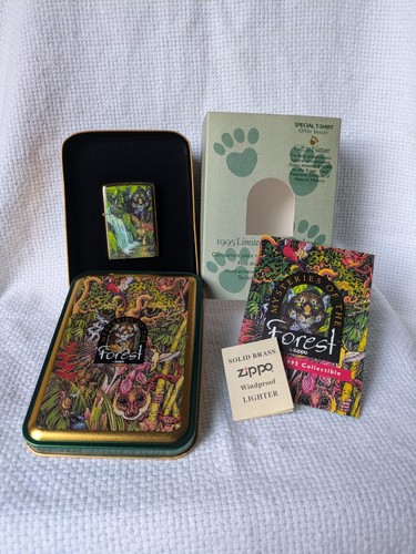 Vintage 1995 zippo mysteries - vintage,