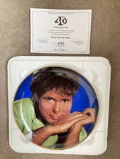 Cliff Richard Danby Mint 40 Glorious Years Porcelain Plate Numbered Edition