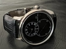 Jaquet-Droz Grande Seconde Enamel Wristwatch Solid Gold Limited Edition 88 