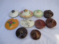 10x VINTAGE OLD ANTIQUE TEA