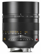 Leica Noctilux-M 75mm F/1.25