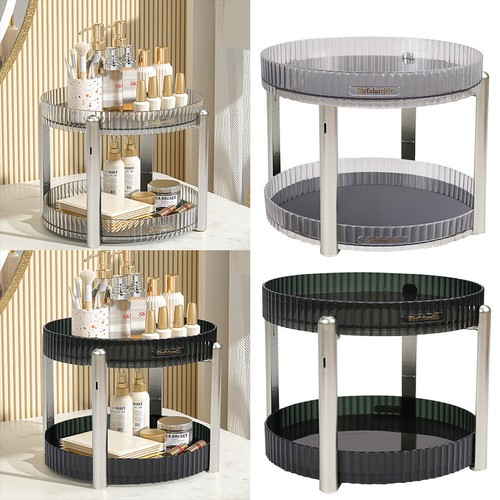 Rotating makeup organiser - makeup,
