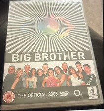 BIG BROTHER DVD OOP RARE REALITY TV THE OFFICIAL 2003 CAMERON NUSH MARCUS NEW