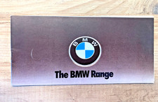 BMW 1502 E21 E12 E3 E24 1970s  COLLECTIBLE ORIGINAL CLASSIC CAR SALES BROCHURE
