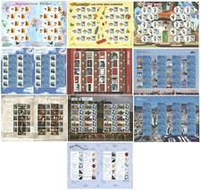 LS61 to LS70 Royal Mail Generic Smilers Sheets MNH. Each sold separately.