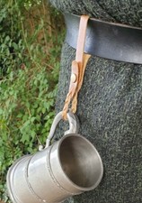 Leather Tankard Strap Brown