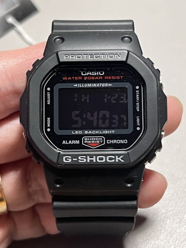 Casio shock 5600uhr - g-shock, dw-5600uhr-1er