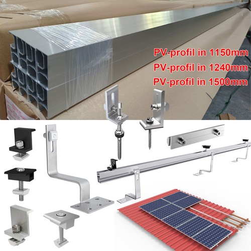 124cm alu rails - alu, bracket
