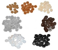 PLASTIC POZI SCREW COVER CAPS