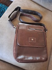 Jekyll & Hyde Cross Shoulder Leather Travel organiser ipad bag