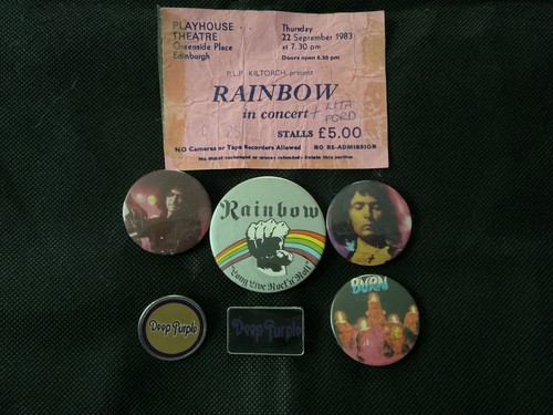Rainbow deep purple badges - purple,