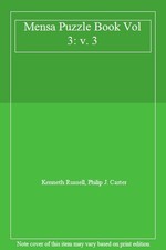 Mensa Puzzle Book Vol 3: v. 3