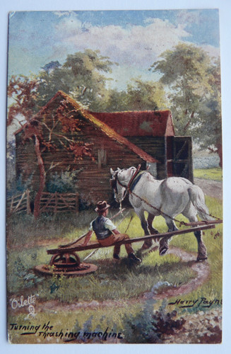 Harry payne tuck postcard farm - payne,