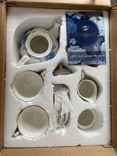 Fanquare 21 Pieces British Vintage Porcelain Tea Set, Afternoon Tea Set Tea Room