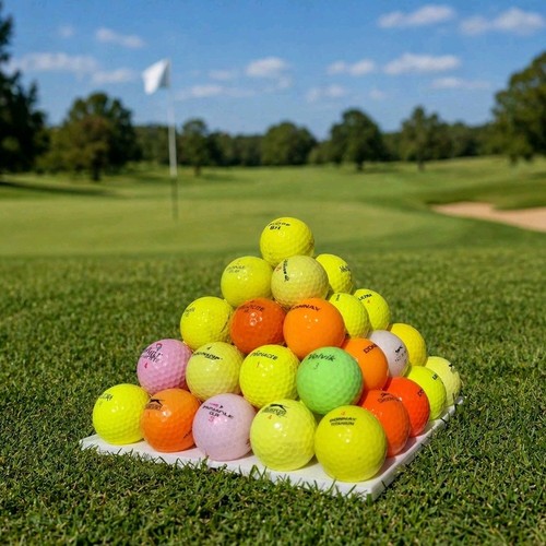 Coloured golf balls - 24, grade