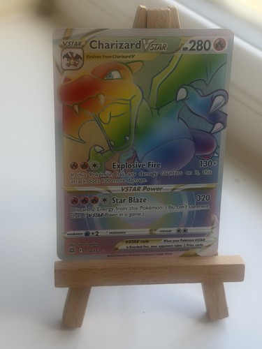 Charizard rainbow vstar - charizard,