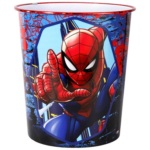 Spiderman kids waste bucket - waste,