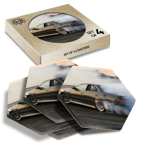 Hexagon coasters race - 4,