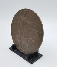 Ww1 death plaque - death, stand
