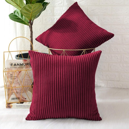 Plain cushion covers corduroy - covers,