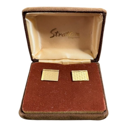 Vintage stratton cufflinks - vintage,