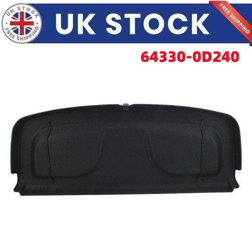 Rear parcel shelf load - rear, cover