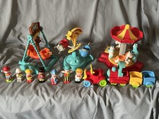 Early Learning Centre ELC Happy Land Fairground with 7 Collectible Figures